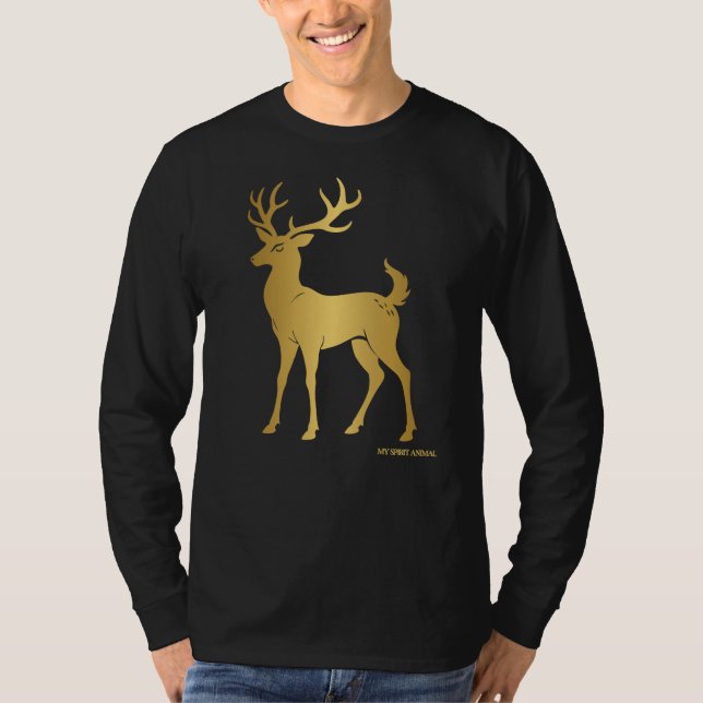 Camiseta Meu Animal Espírito - Stag (Frente)