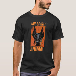 Camiseta Meu Animal Espiritual Doberman