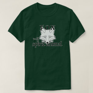 Camiseta Meu Animal Espiritual É A Raposa Inteligente e S