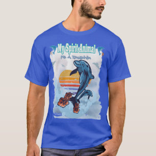 Camiseta Meu Animal Espiritual é os amigos golfinhos