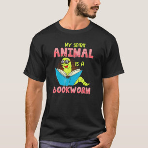 Camiseta Meu Animal Espiritual É Um Livro Lendo