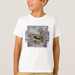 Camiseta "Meu Animal Espirituoso" O Salmão Jul - Aug