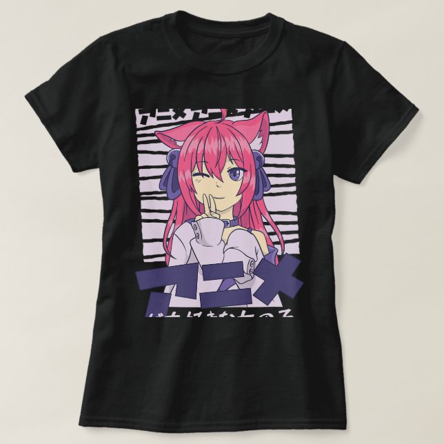 Camiseta Meu Anime Favorito Filme Anime Japonês (Frente do Design)