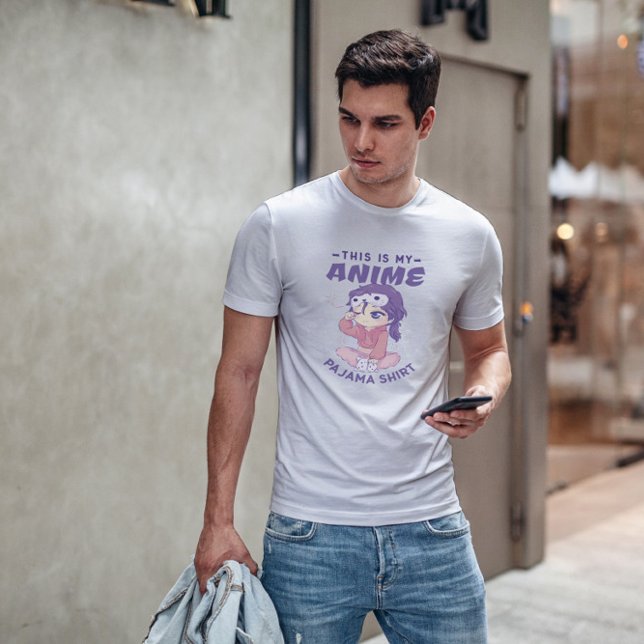 Camiseta Meu Anime Pajama (Criador carregado)