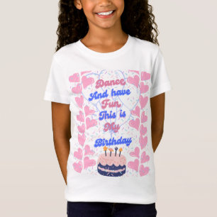 Camiseta Meu aniversário