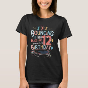 Camiseta Meu Aniversário 12 de 12 Anos Trampostando Saltand