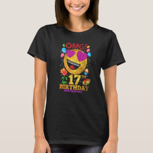 Camiseta Meu aniversário de 17 anos é meu aniversário de 17