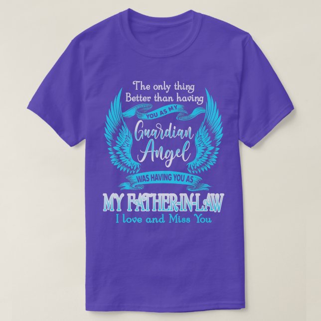 Camiseta Meu Anjo Guardião Meu PaiEmDireito Eu Amo E Sinto  (Frente do Design)