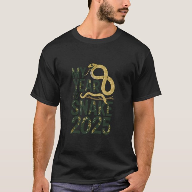 Camiseta Meu Ano Para Os Lanternas Do Ano Novo Da Cobra Chi (Frente)