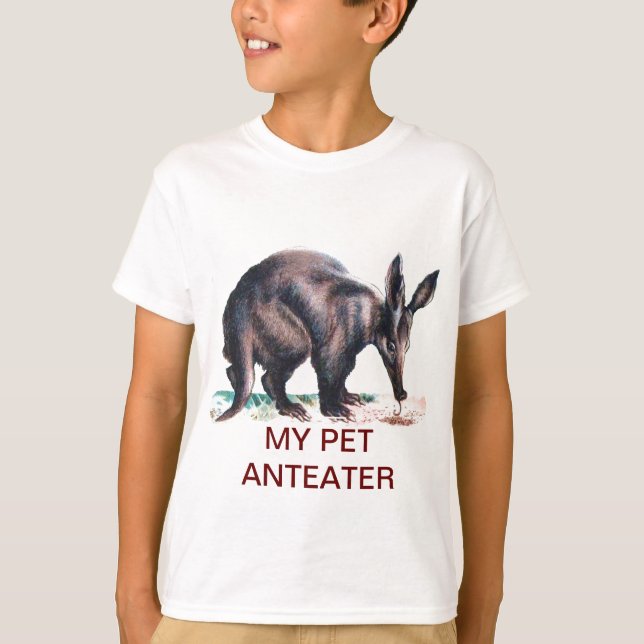 CAMISETA MEU ANTEATER DO ANIMAL DE ESTIMAÇÃO (Frente)