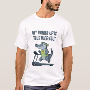 Camiseta Meu Aquecimento É Seu Treino