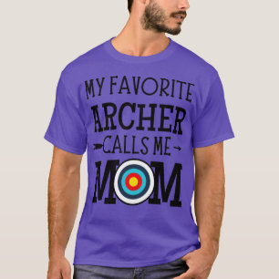 Camiseta Meu Arqueiro Favorito Me Chama Mãe