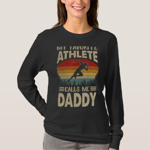 Camiseta Meu Atleta Favorito Me Chama De Rastreio De Pai E 