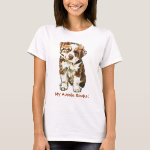 Camiseta Meu Aussie balança o t-shirt