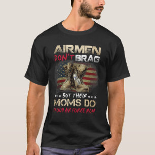 Camiseta Meu Avião Favorito Me Chama Mãe Força Aérea Orgulh