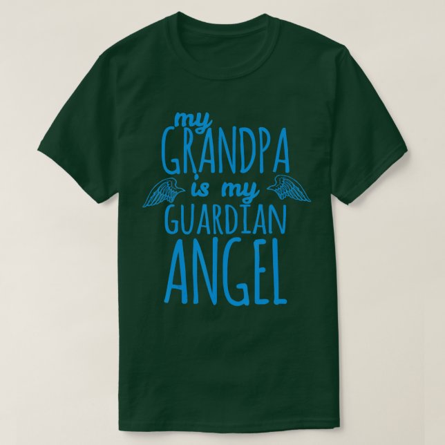 Camiseta Meu avô é meu Anjo Guardião (Frente do Design)