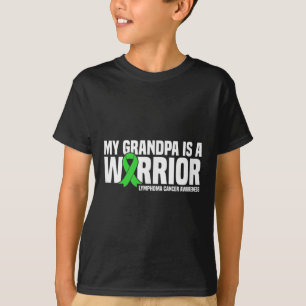 Camiseta Meu Avô É Um Cancer De Linfoma Guerreiro.