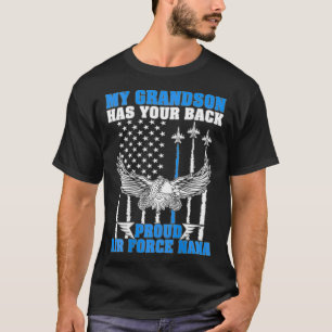 Camiseta Meu Avô Tem Sua Força Aérea Nana Mil