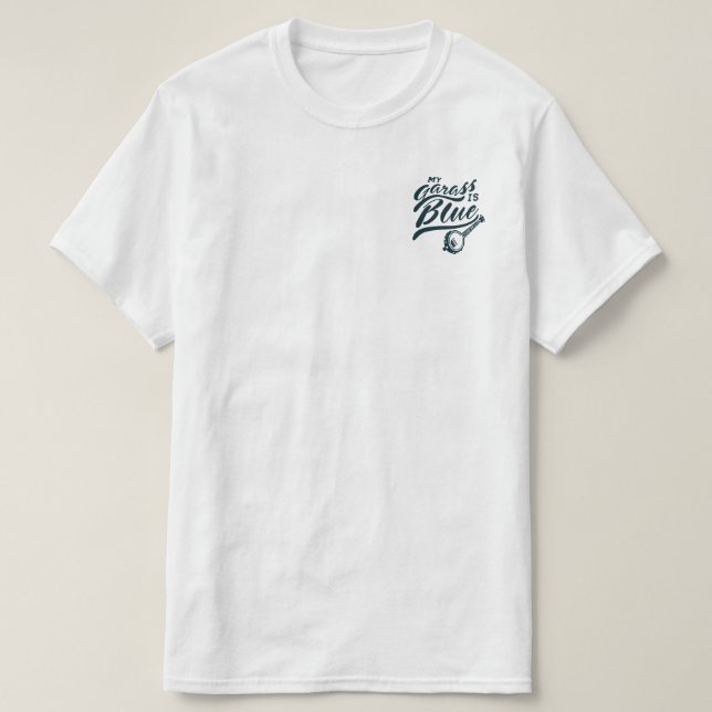Camiseta Meu Banjo é Azul (Frente do Design)