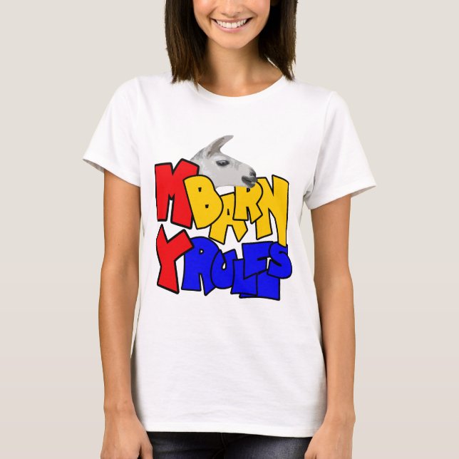 Camiseta Meu Barn Meu Regimento Llama (Frente)