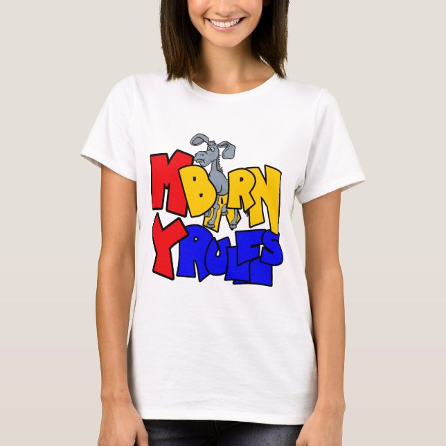Camiseta Meu Barn Minhas Regras Donkey (Frente)