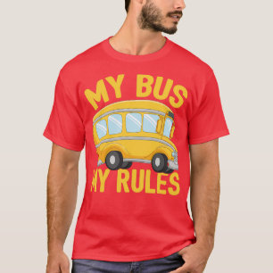 Camiseta Meu Barramento Meu Barramento Escolar Regras Drive