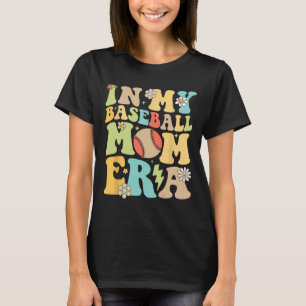 Camiseta Meu Baseball Mãe Era Engraçado Beisebol Mamãe Mãe 