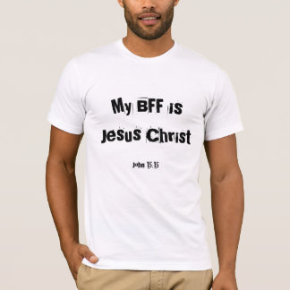 Camiseta Meu BFF é Jesus Cristo - personalizado -