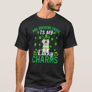 Camiseta Meu Bichon Frise É Minha Sortuda Rua De Cachorros