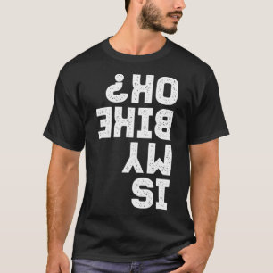 Camiseta Meu Biker de bicicleta OK é engraçado de cabeça pa