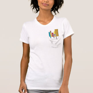 Camiseta Meu Bolso. As minhas Canetas. (branca)