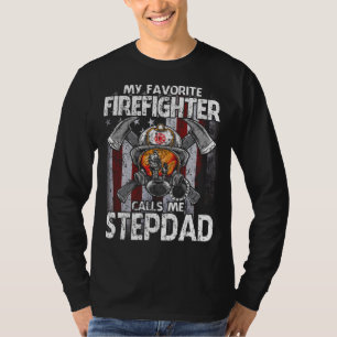Camiseta Meu Bombeiro Favorito Me Chama de Sinalizador STEP