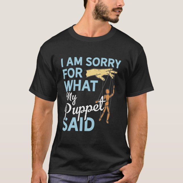Camiseta Meu Boneco Disse Pupper Bonecos Ventríloquo Pupper (Frente)