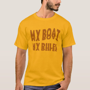 Camiseta Meu Bote Minhas Regras