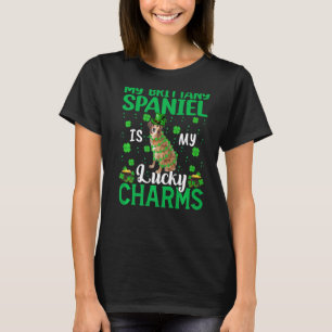 Camiseta Meu Brittany Spaniel é meu cachorro Lucky Charms D