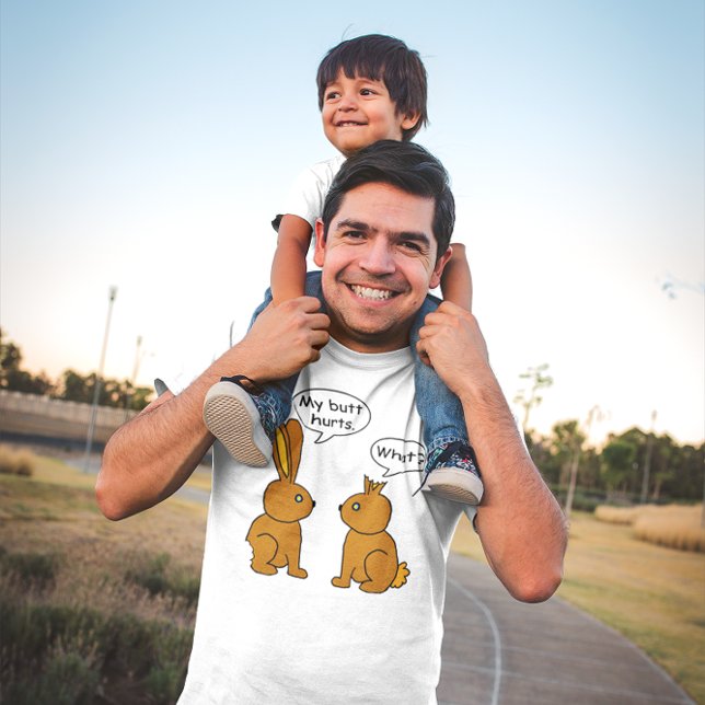 Camiseta Meu Bumbum Dói! O quê? (Criador carregado)