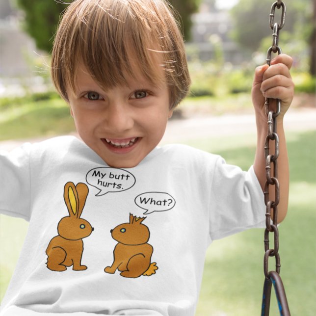 Camiseta Meu Bumbum Dói! O quê? (Criador carregado)