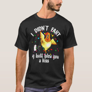 Camiseta Meu Bumbum Te Traiu Um Frango De Beijo