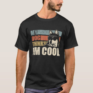 Camiseta Meu Cachorro Acha Que Eu Sou Um Klee Kai Alaskan L