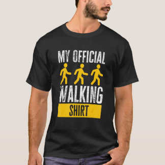 Camiseta Meu Cachorro Andando Caminhando Caminhando Caminha