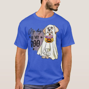 Camiseta Meu Cachorro É Boo, Dono De Cachorro Engraçado Boo