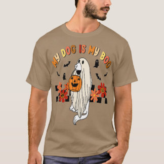 Camiseta Meu Cachorro É Boo, Dono De Cachorro Engraçado Boo