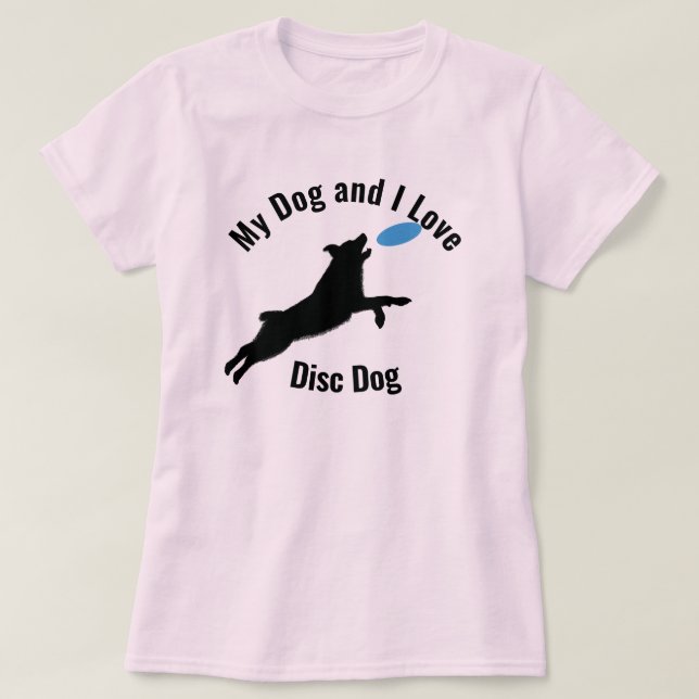 Camiseta Meu Cachorro e eu amamos o Cachorro Aussie (Frente do Design)