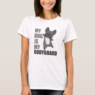 Camiseta Meu Cachorro É Meu Cachorro De Guarda-costas Cães
