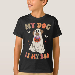 Camiseta Meu Cachorro É Meu Fantasma Fantasma Fantasma Malu