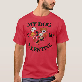 Camiseta Meu cachorro é meu Namorados