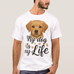Camiseta Meu cachorro é minha vida
