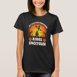 Camiseta Meu Cachorro Escocês Ancorado Ancorado Ancorado, S