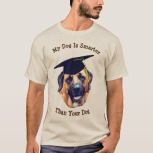 Camiseta Meu Cachorro Mais Inteligente Que Seu Mastiff Engr
