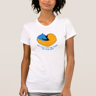 Camiseta meu cachorro me deixa dormir na cama